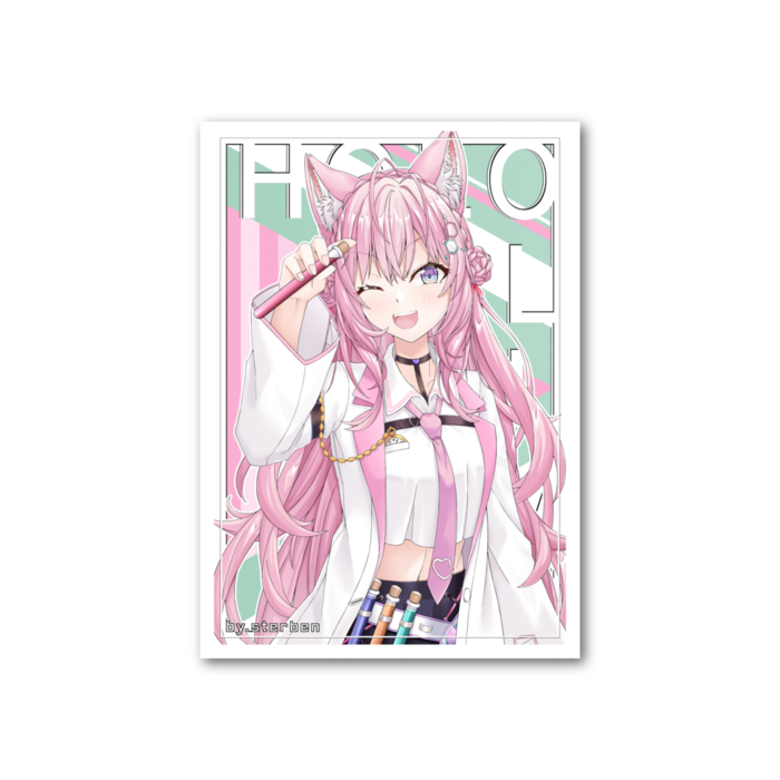 フォト風カード - 縦 - 両面　博衣こより