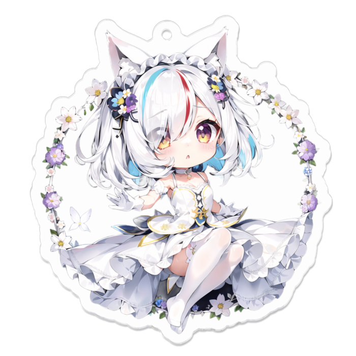 アクリルキーホルダー - 70 x 70 (mm)