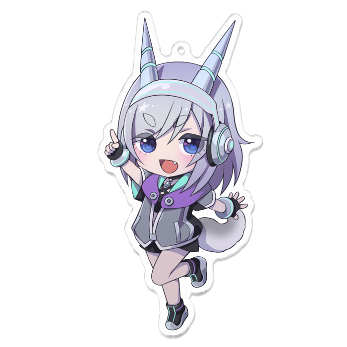 アクリルキーホルダー - 100 x 100 (mm)