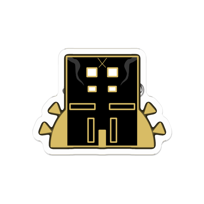 アクリルバッジ - 50 x 50 (mm)