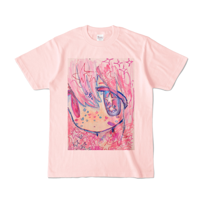 カラーTシャツ - S - ライトピンク (淡色)
