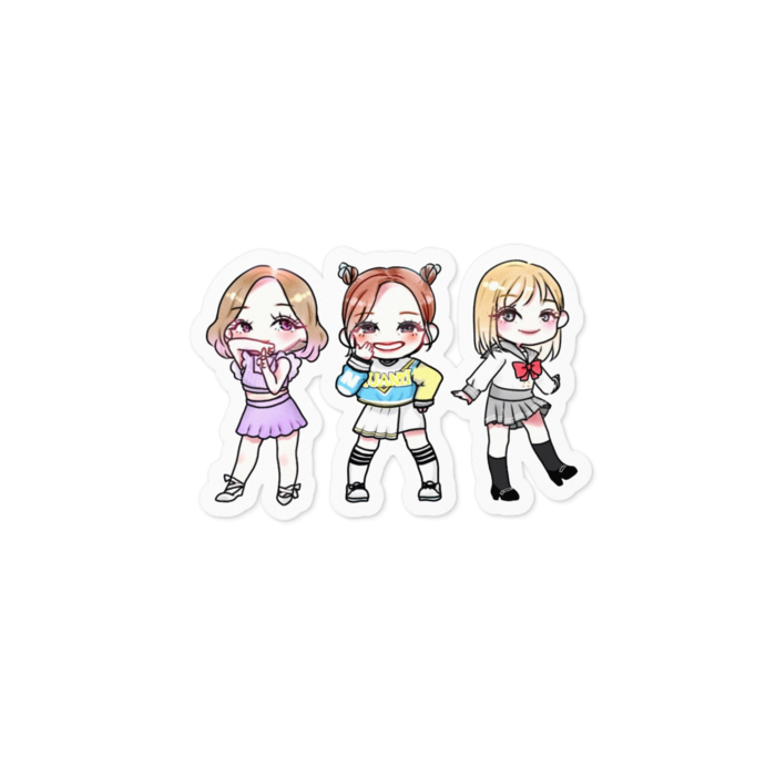 ステッカー - 100 x 100 (mm)