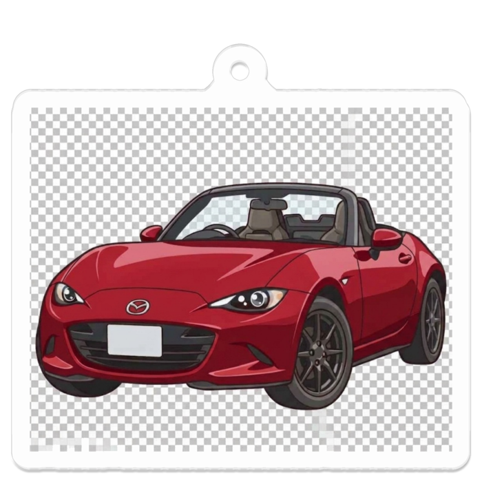 アクリルキーホルダー - 50 x 50 (mm)