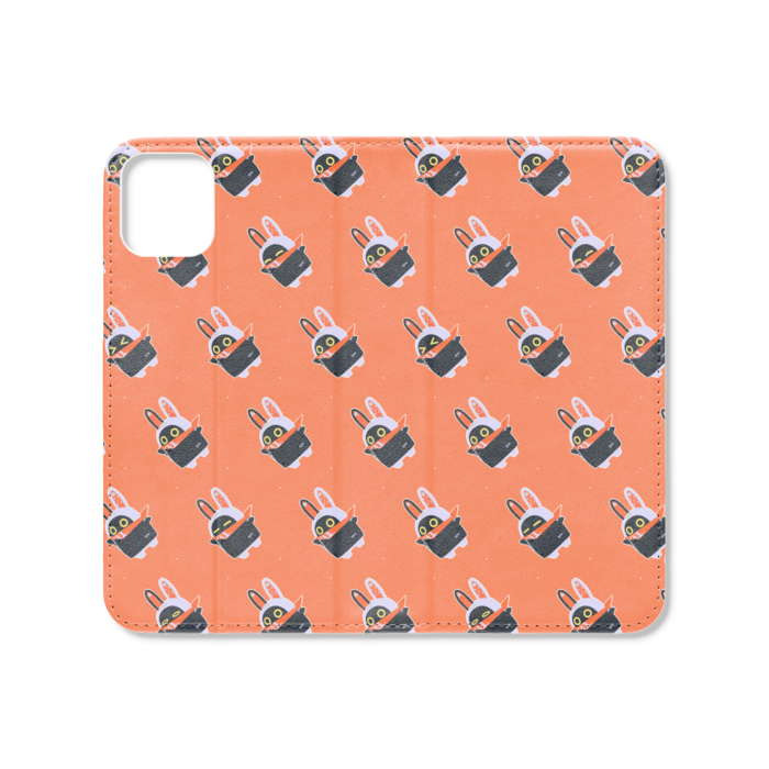 手帳型iPhoneケース（ベルトなし） - iPhone 11 - ストラップ穴 なし