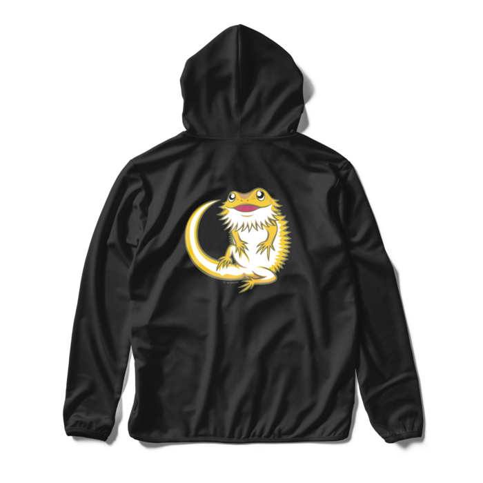 ジップパーカー - S - ブラック