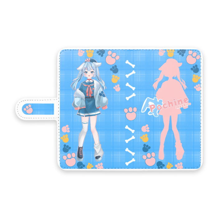 手帳型Androidケース - S - ストラップ穴 なし