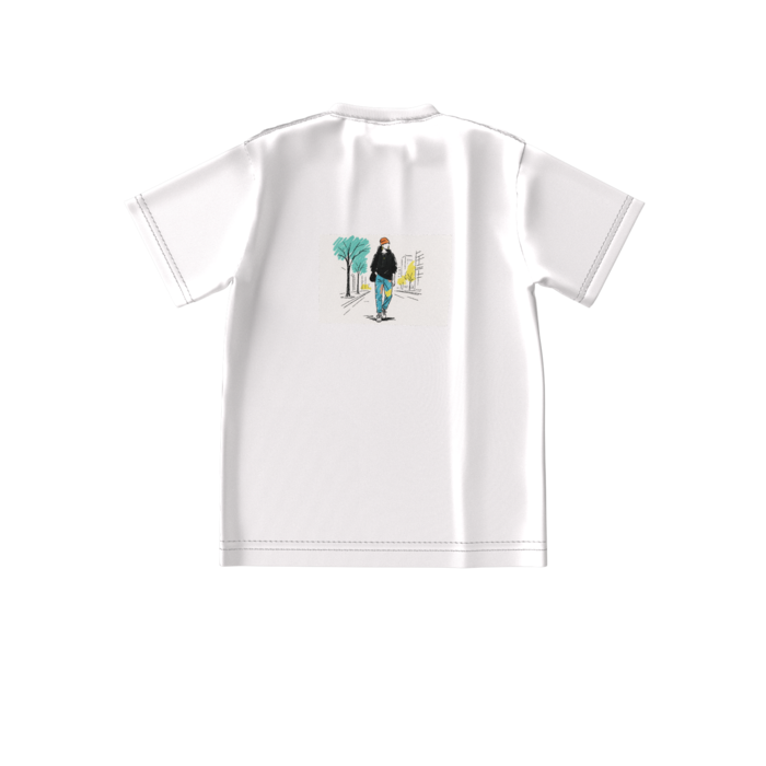 ビッグシルエットTシャツ - S - 白