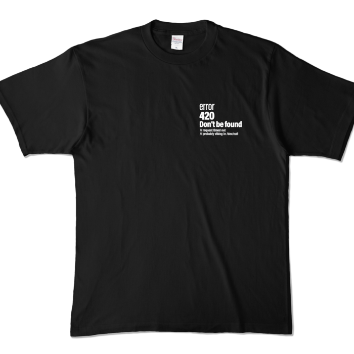 カラーTシャツ - XL - ブラック (濃色)