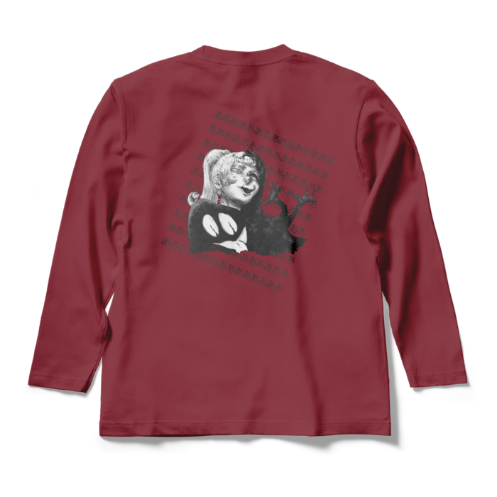 ロングスリーブTシャツ - M - バーガンディ