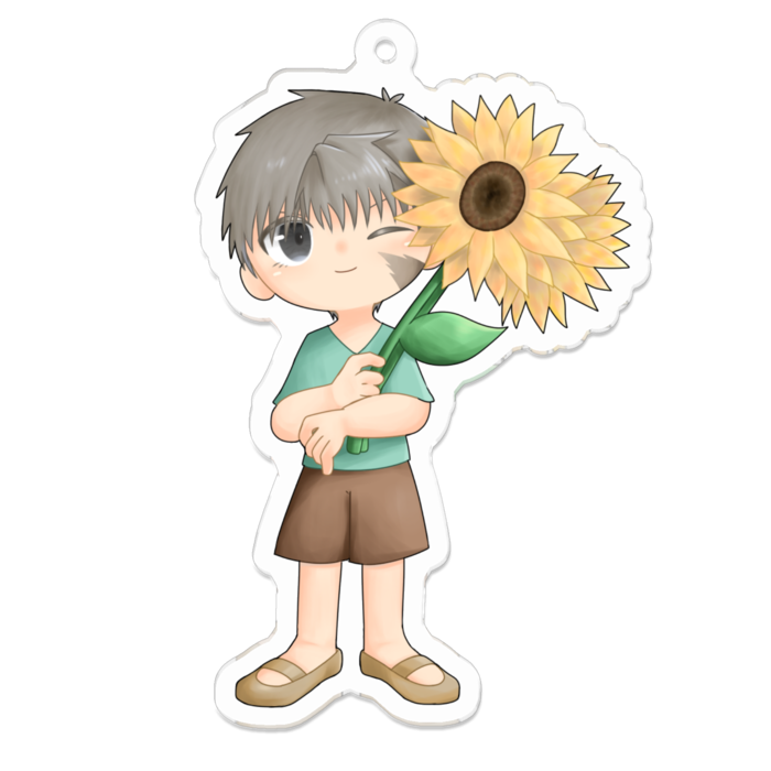 アクリルキーホルダー - 70 x 70 (mm)