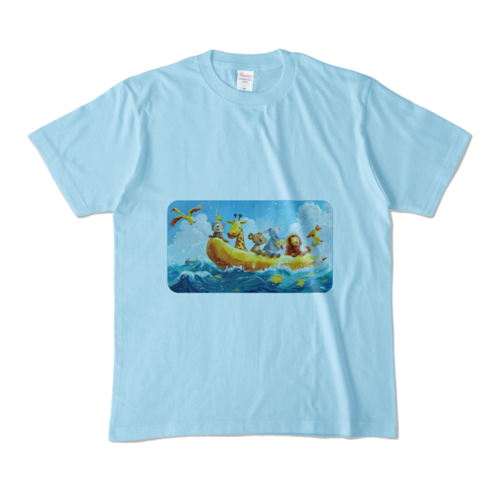 カラーTシャツ - M - ライトブルー (淡色)