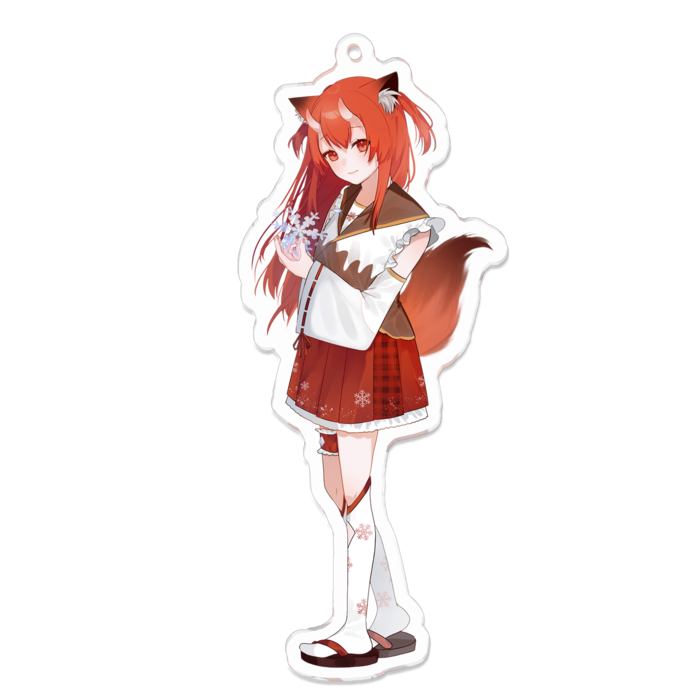 アクリルキーホルダー - 100 x 100 (mm)