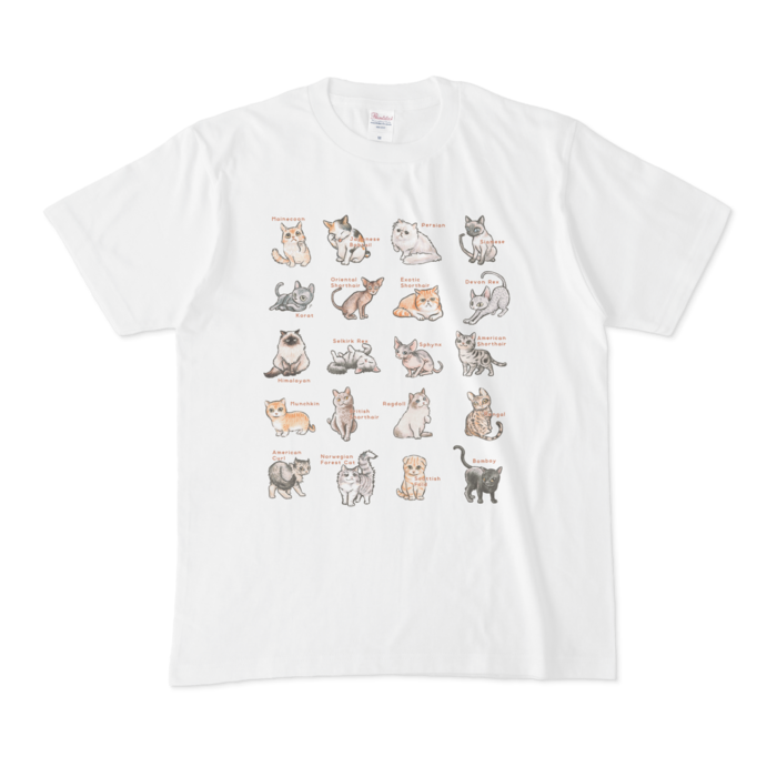 猫２０種類tシャツ Joynt Factory Booth
