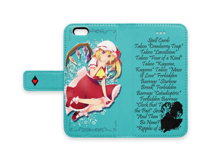 手帳型iPhoneケース - iPhone 6 / 6s - ストラップ穴 なし