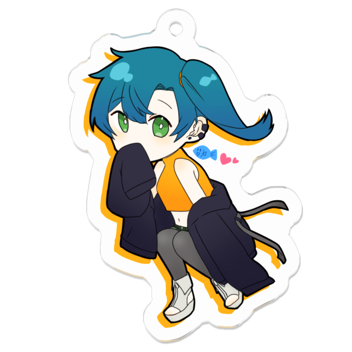 アクリルキーホルダー - 50 x 50 (mm)