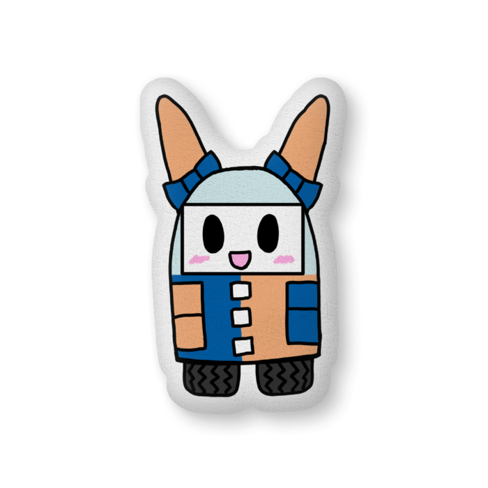 ふかふかクッション - 中(H56×W36cm) - 両面