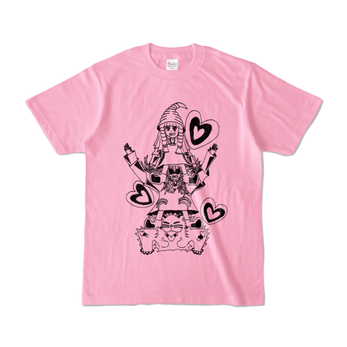 カラーTシャツ - S - ピーチ (淡色)