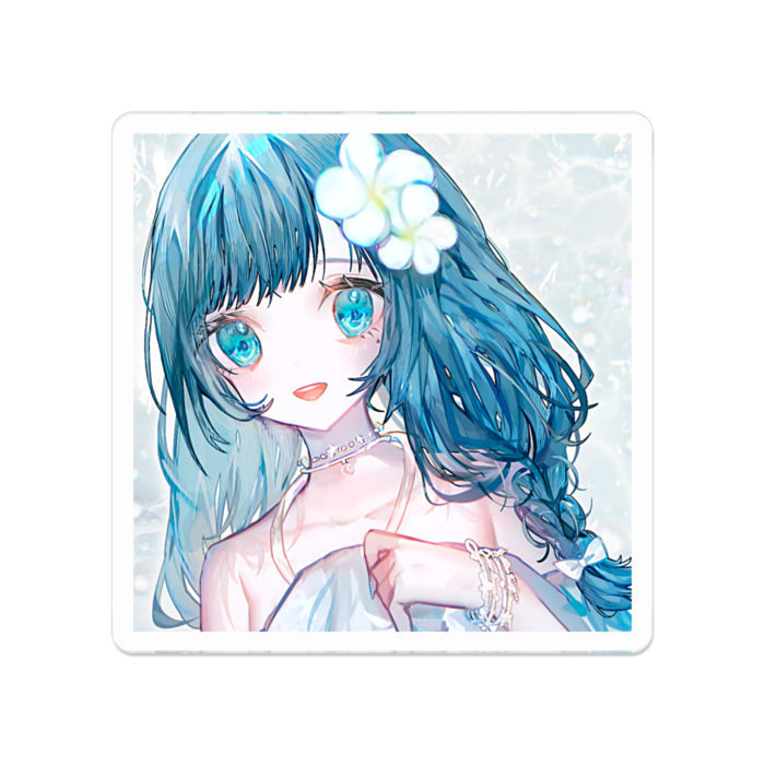 アクリルバッジ - 50 x 50 (mm)