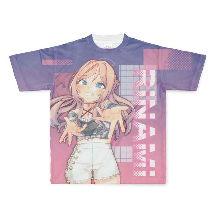 フルグラフィックTシャツ - L - 両面印刷