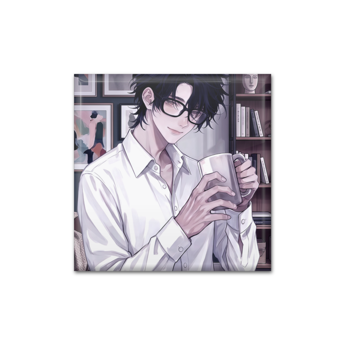 缶バッジ - 四角形40mm