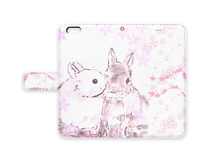手帳型iPhoneケース - iPhone 6 Plus / 6s Plus - ストラップ穴 あり