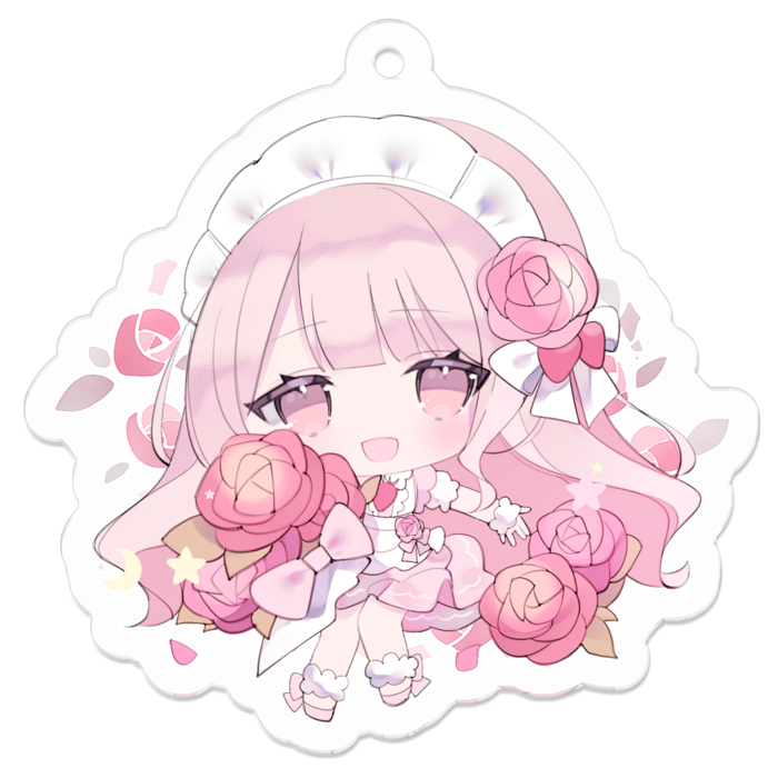 アクリルキーホルダー - 50 x 50 (mm)