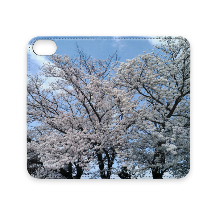 手帳型iPhoneケース（ベルトなし） - iPhone 8 / 7 - ストラップ穴 なし