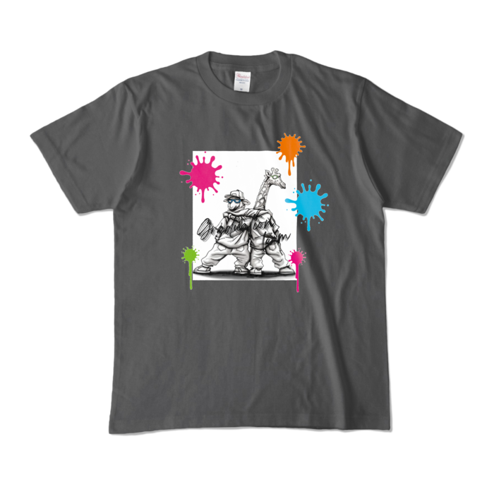 カラーTシャツ - M - チャコール (濃色)