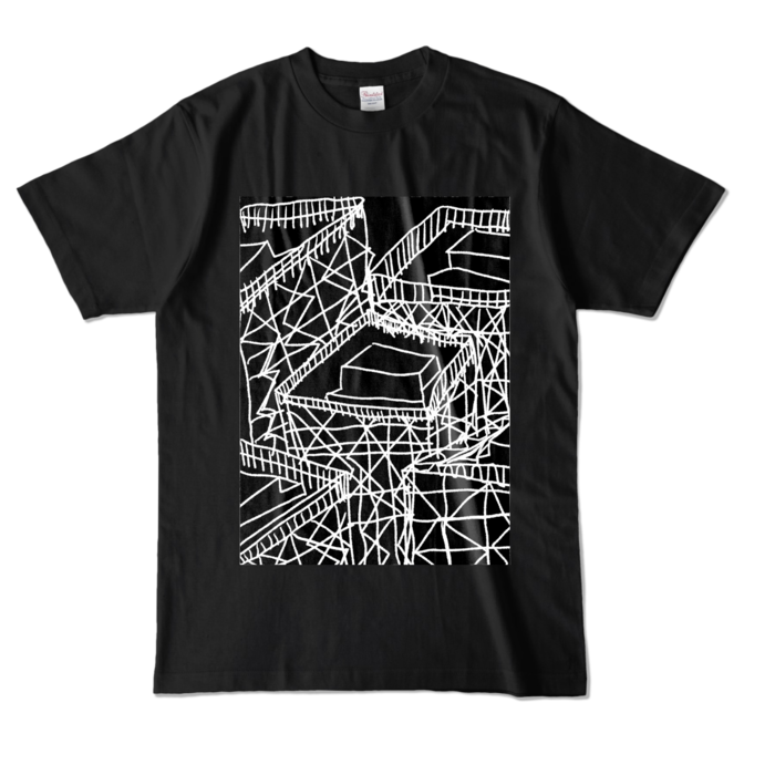 カラーTシャツ - L - ブラック (濃色)