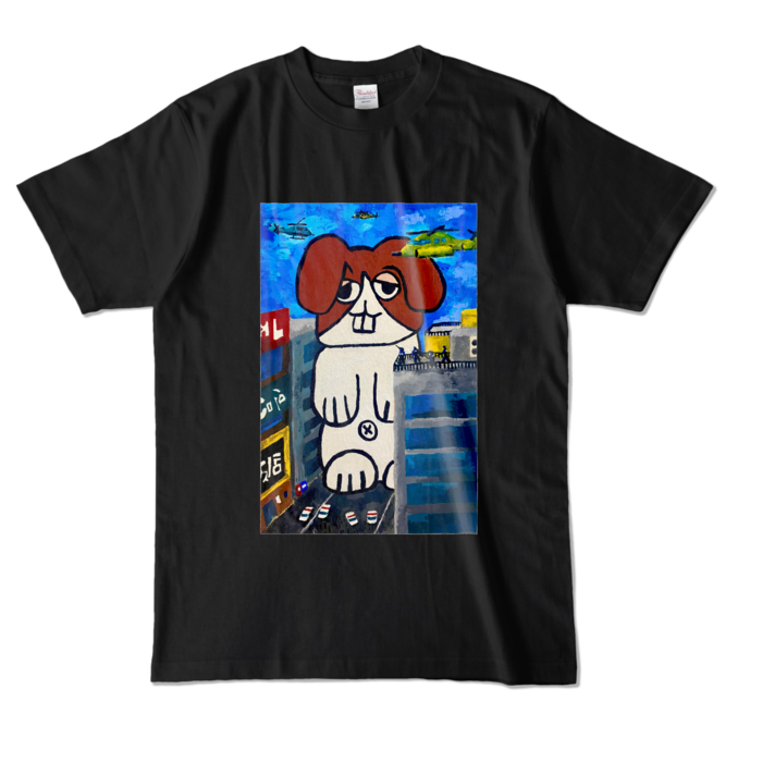 カラーTシャツ - L - ブラック (濃色)
