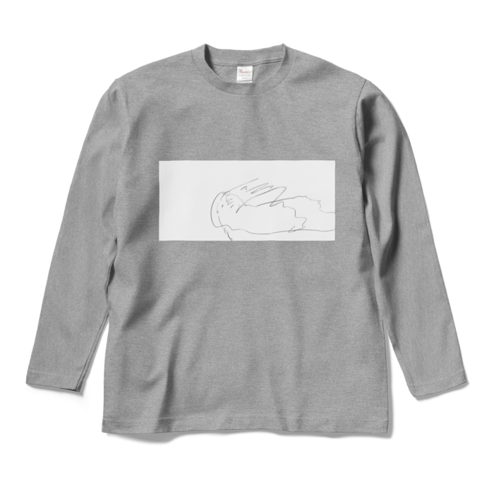 ロングスリーブTシャツ - M - 杢グレー