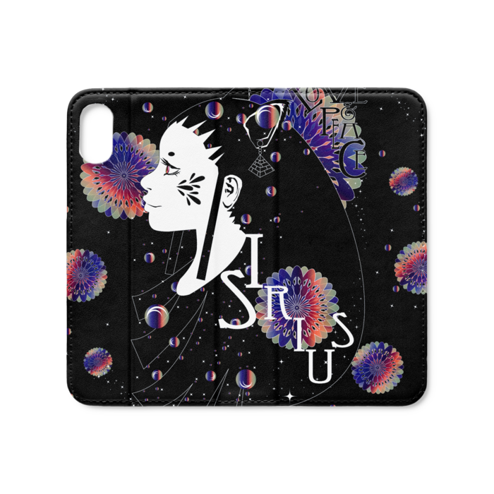 手帳型iPhoneケース（ベルトなし） - iPhone XS / X - ストラップ穴 なし