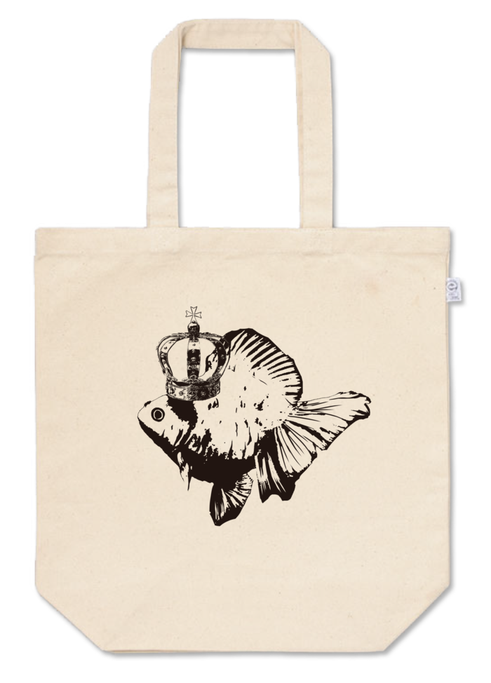 トートバッグ - M - プリント面積中 - ナチュラル