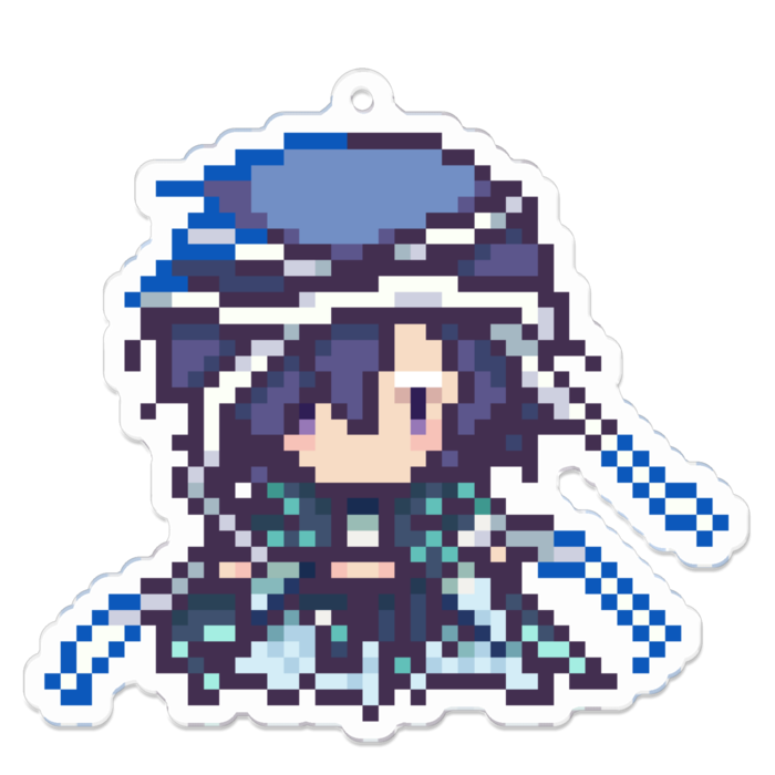 アクリルキーホルダー - 70 x 70 (mm)