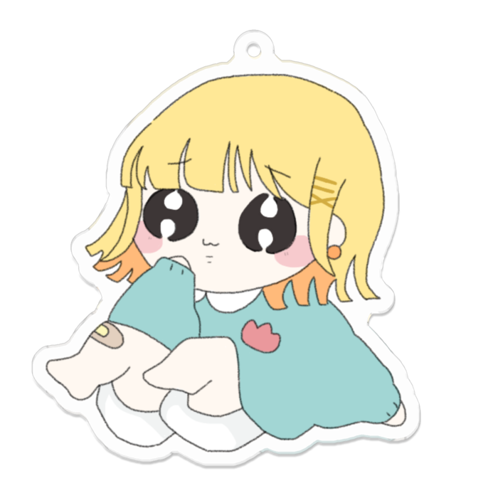 アクリルキーホルダー - 70 x 70 (mm)