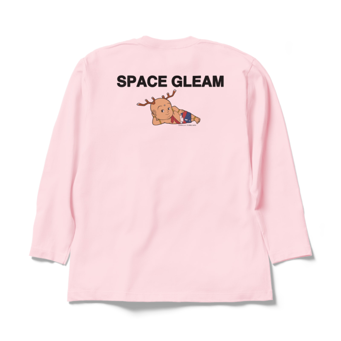 ロングスリーブTシャツ - XL - ライトピンク