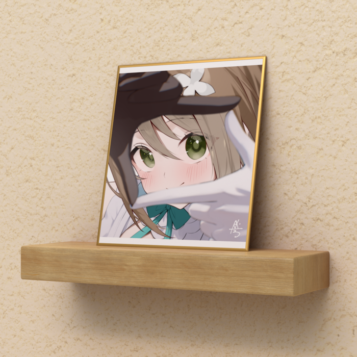 色紙 - ミニ【H135 × W120mm】