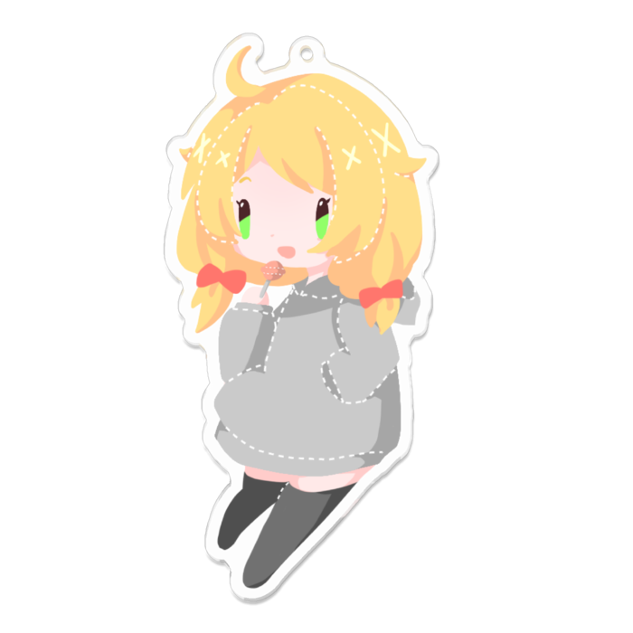 アクリルキーホルダー - 100 x 100 (mm)