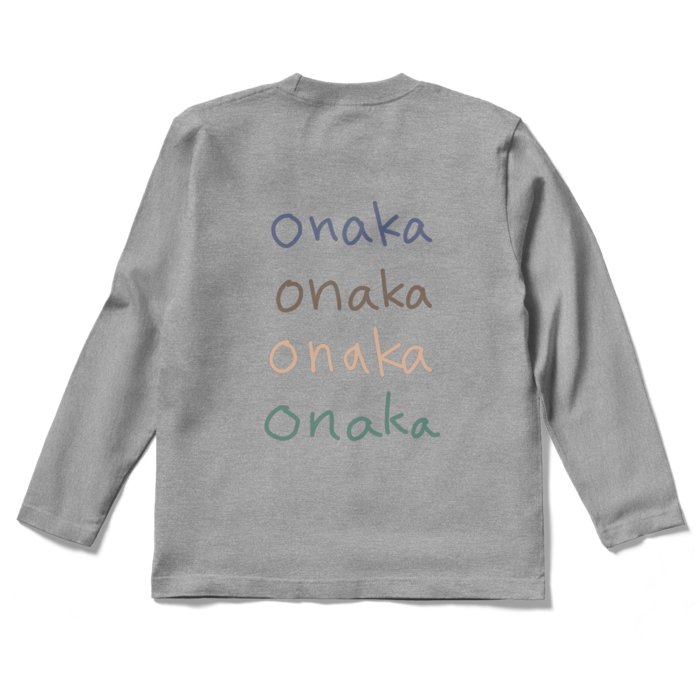 ロングスリーブTシャツ - S - 杢グレー