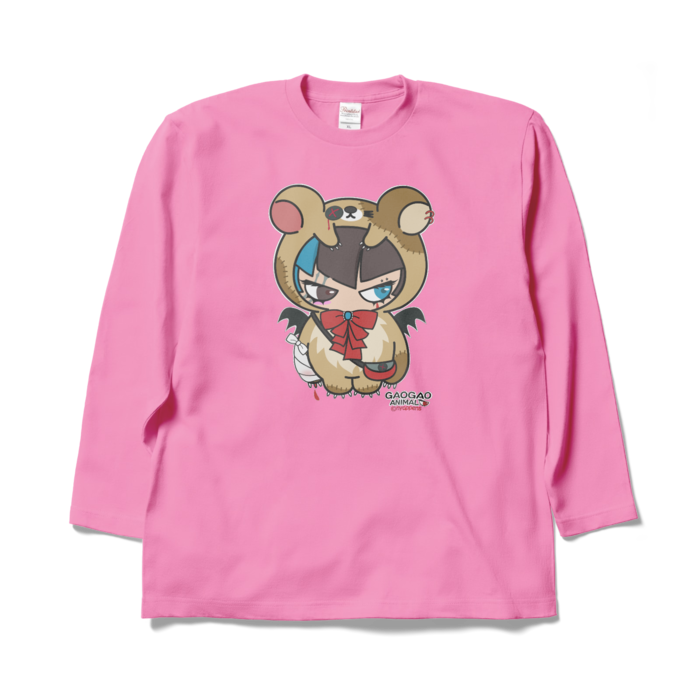 ロングスリーブTシャツ - XL - ピンク