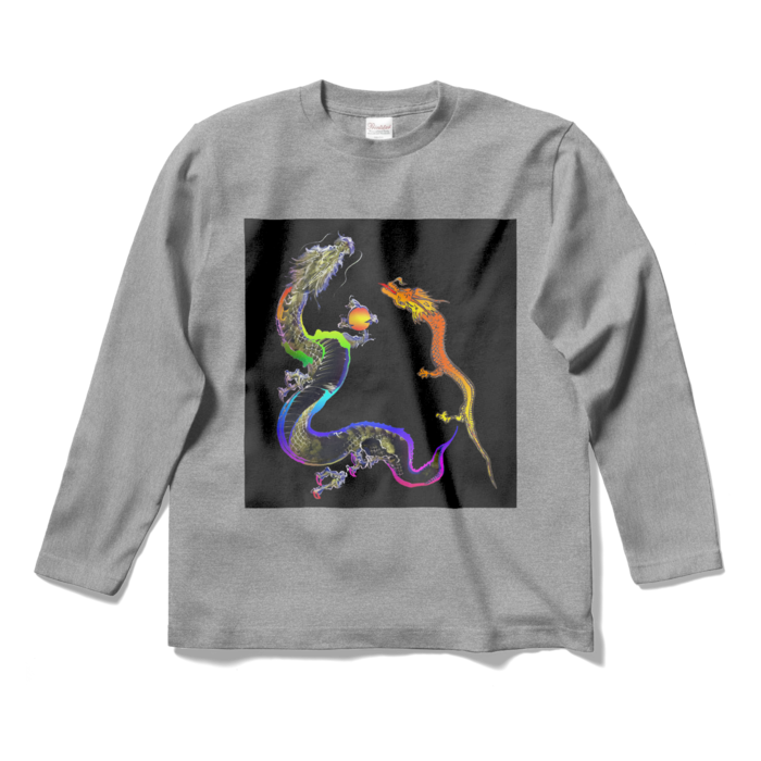 ロングスリーブTシャツ - S - 杢グレー