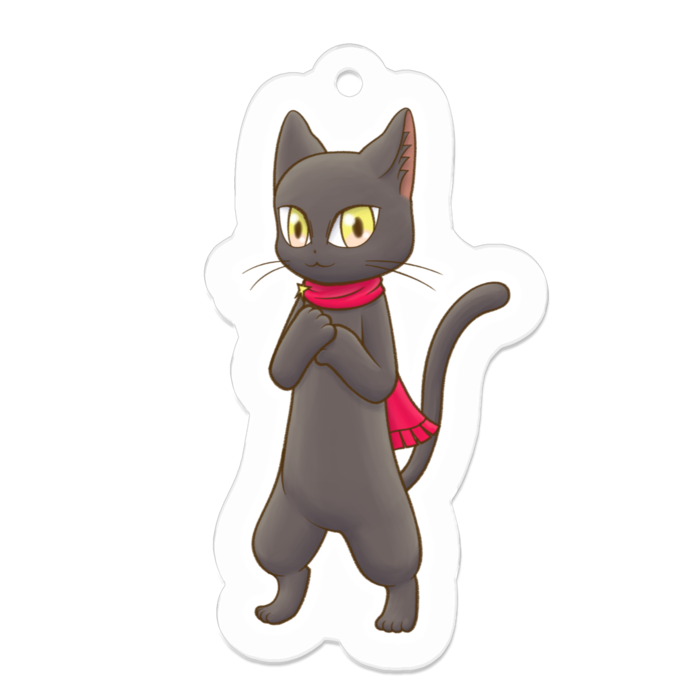 小さいノアールくん - 50 x 50 (mm)