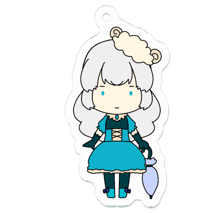 アクリルキーホルダー - 50 x 50 (mm)