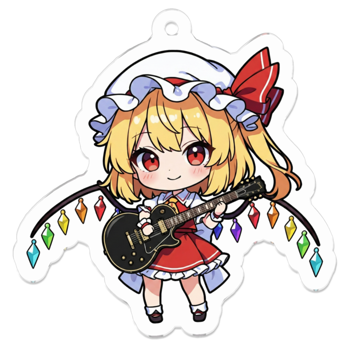 アクリルキーホルダー - 50 x 50 (mm)(キャラのみ)