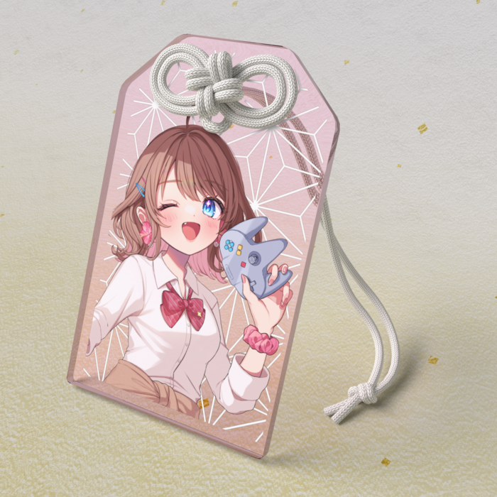 アクリルお守り - 50 × 80mm