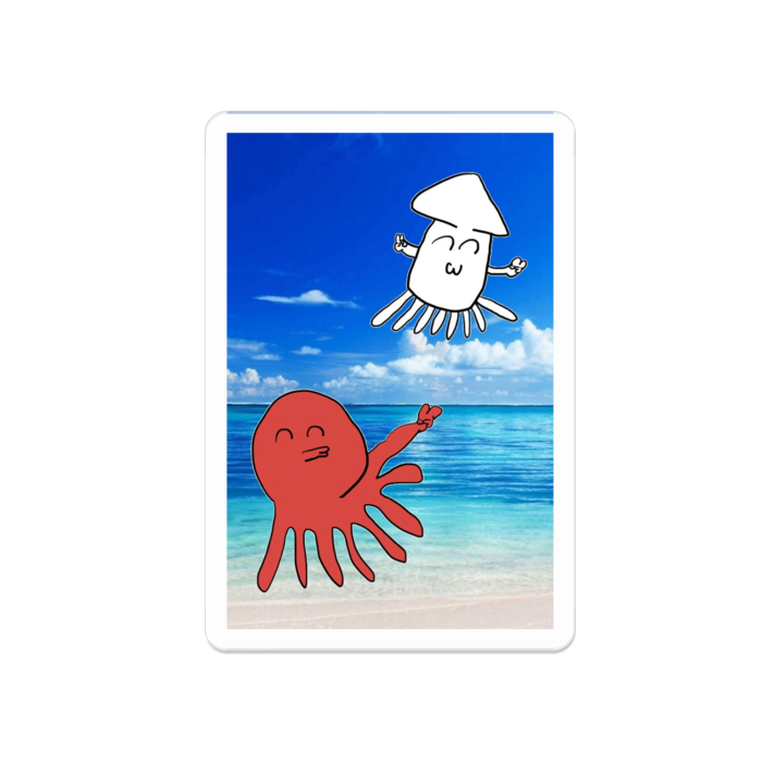 アクリルバッジ - 50 x 50 (mm)