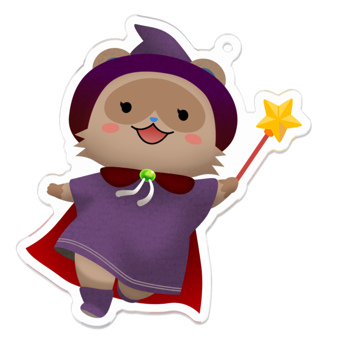 アクリルキーホルダー - 70 x 70 (mm)