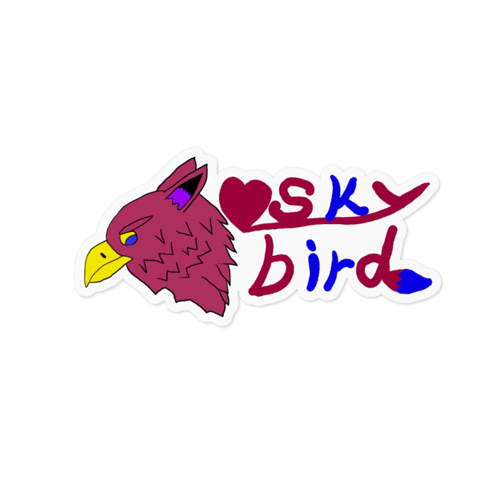 ステッカー - 100 x 100 (mm)