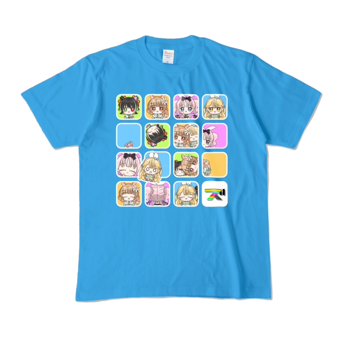 カラーTシャツ - M - ターコイズ (濃色)
