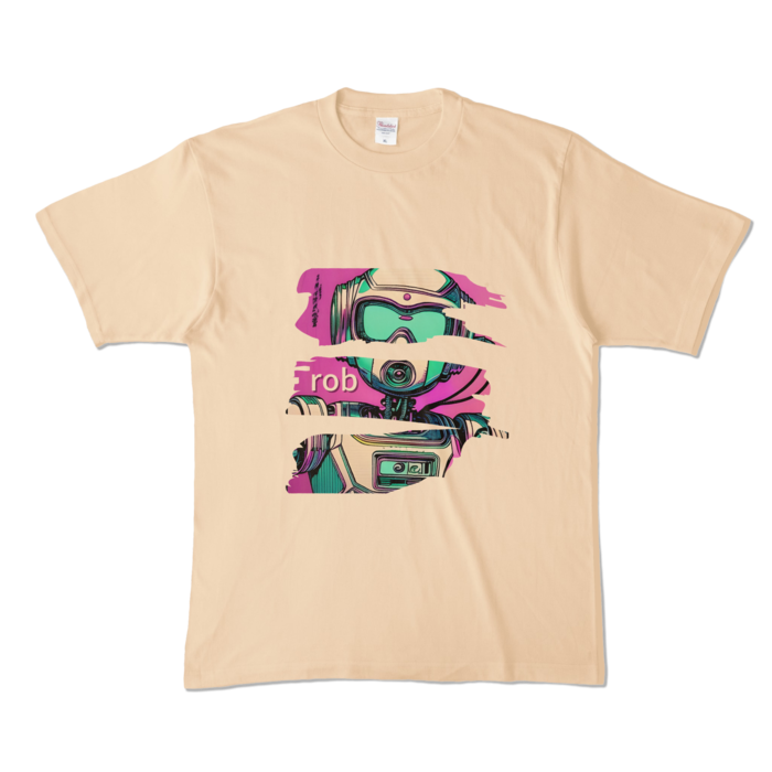 カラーTシャツ - XL - ナチュラル (淡色)